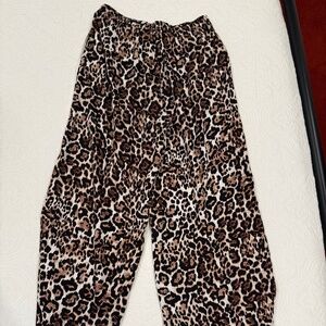 aerie Leopard Print Sleepwear